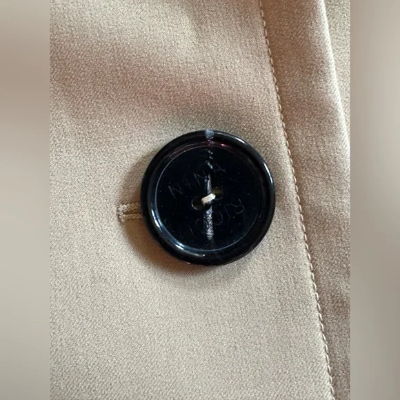 Nina Ricci Beige Blazer Style Jacket - Picture 7 of 12